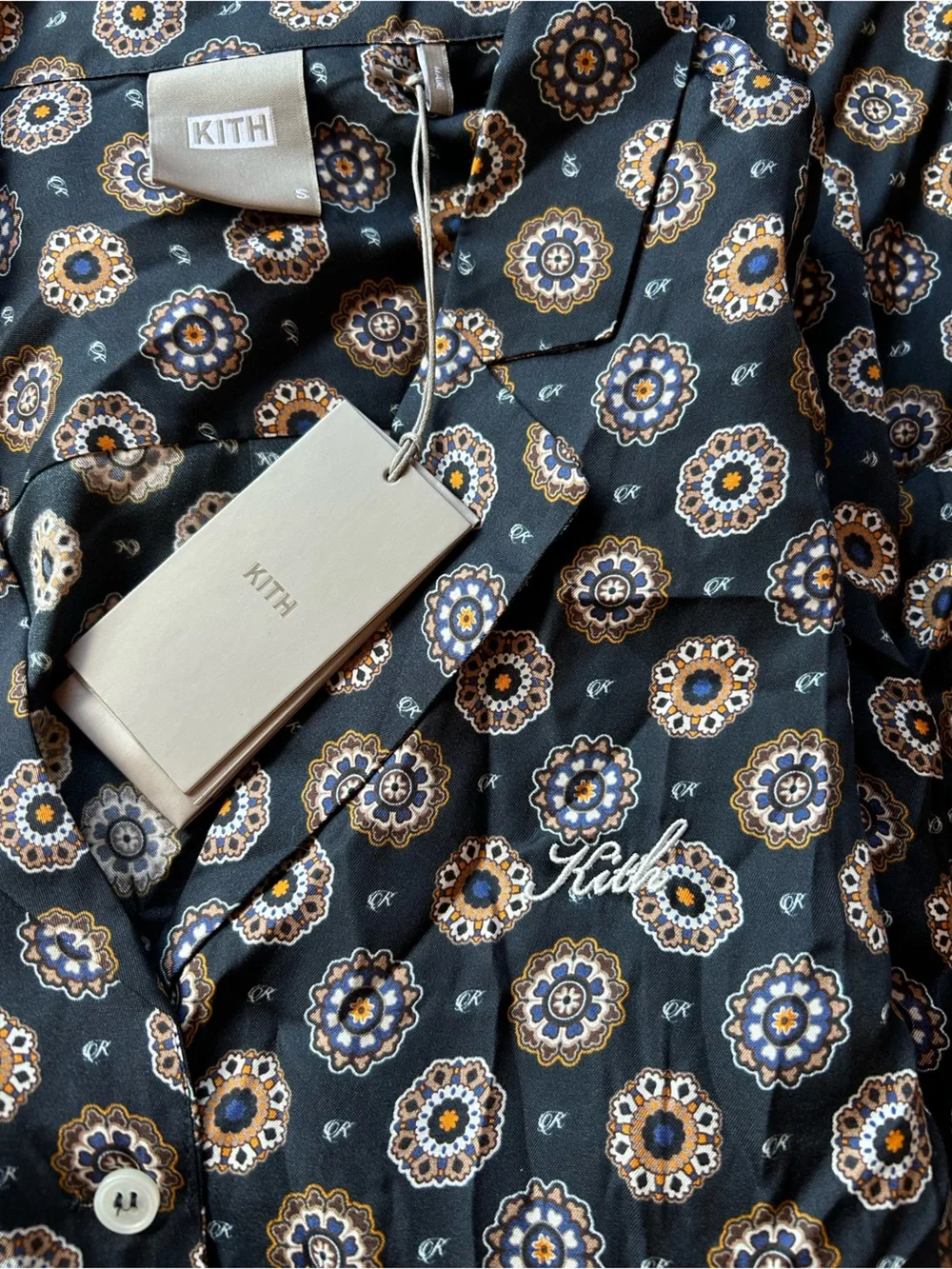 Kith Navy Printed medallion Two-Piece Lounge Set